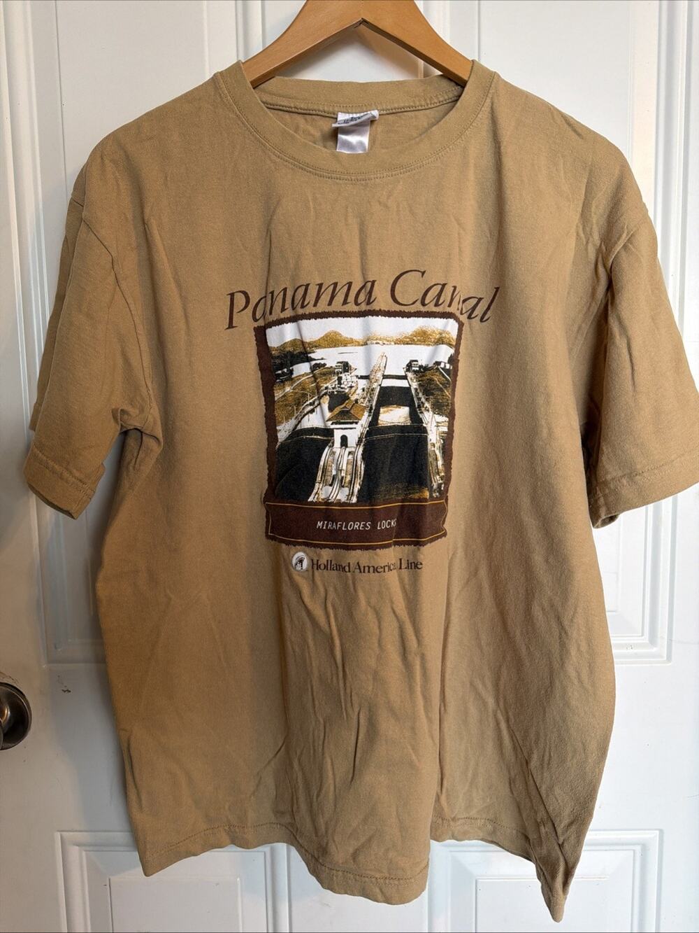 holland america line Panama Canal Miraflores Locks Shirt Adult